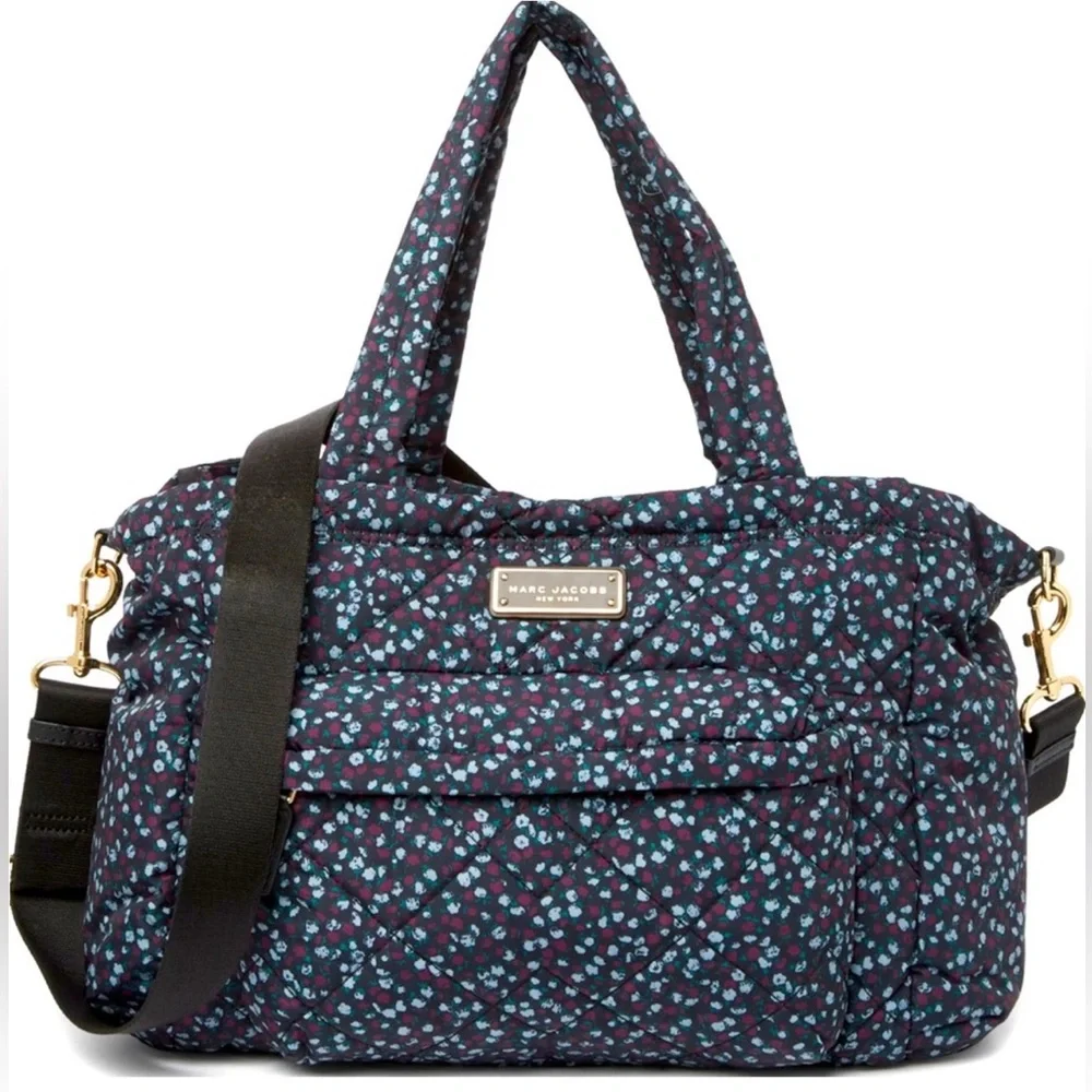 Marc Jacobs Floral Quilted Tote and Diaper Bag